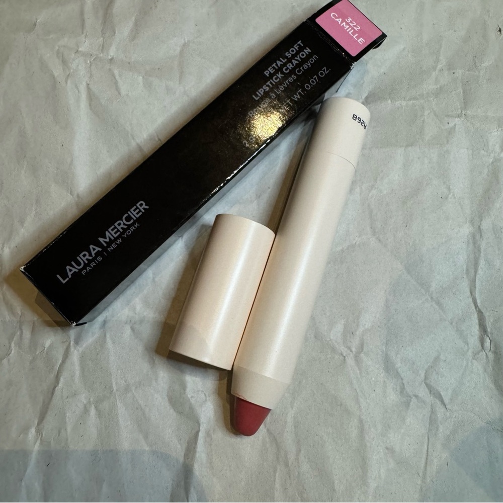laura mercier petal soft lipstick crayon camille